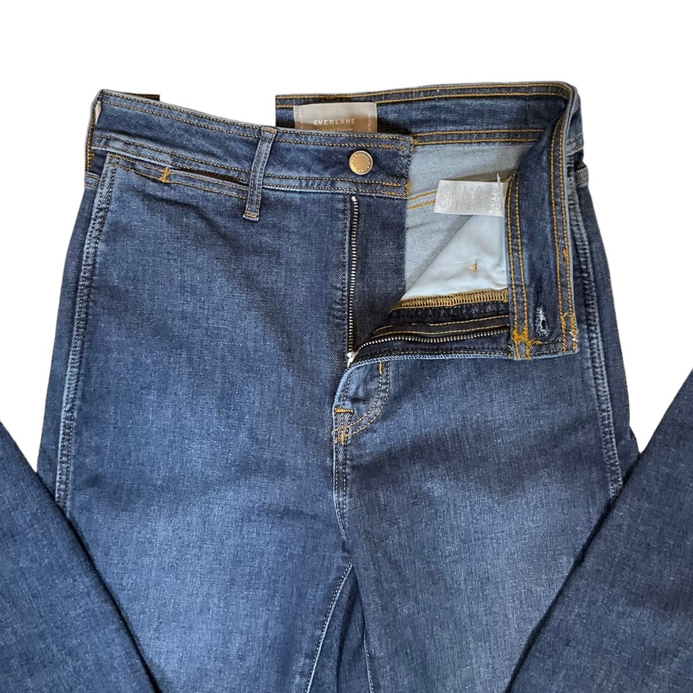 NWT Everlane The Way-High® Clean Front Skinny Jean Vintage Blue Women's … - Picture 12 of 16